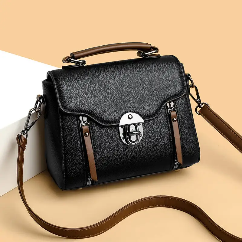 Clean Compact Square Crossbody Bag