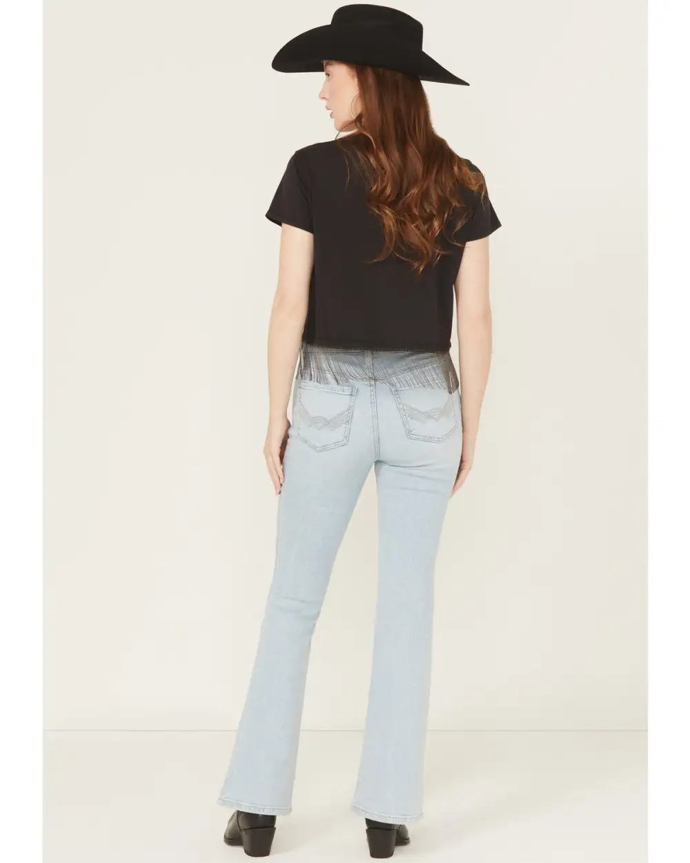 Modern High Rise Bootcut Stretch Denim Jeans