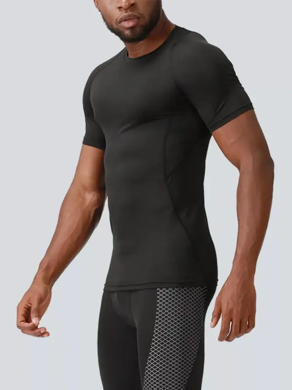 Lightweight Men's Round Neck Active T-shirt