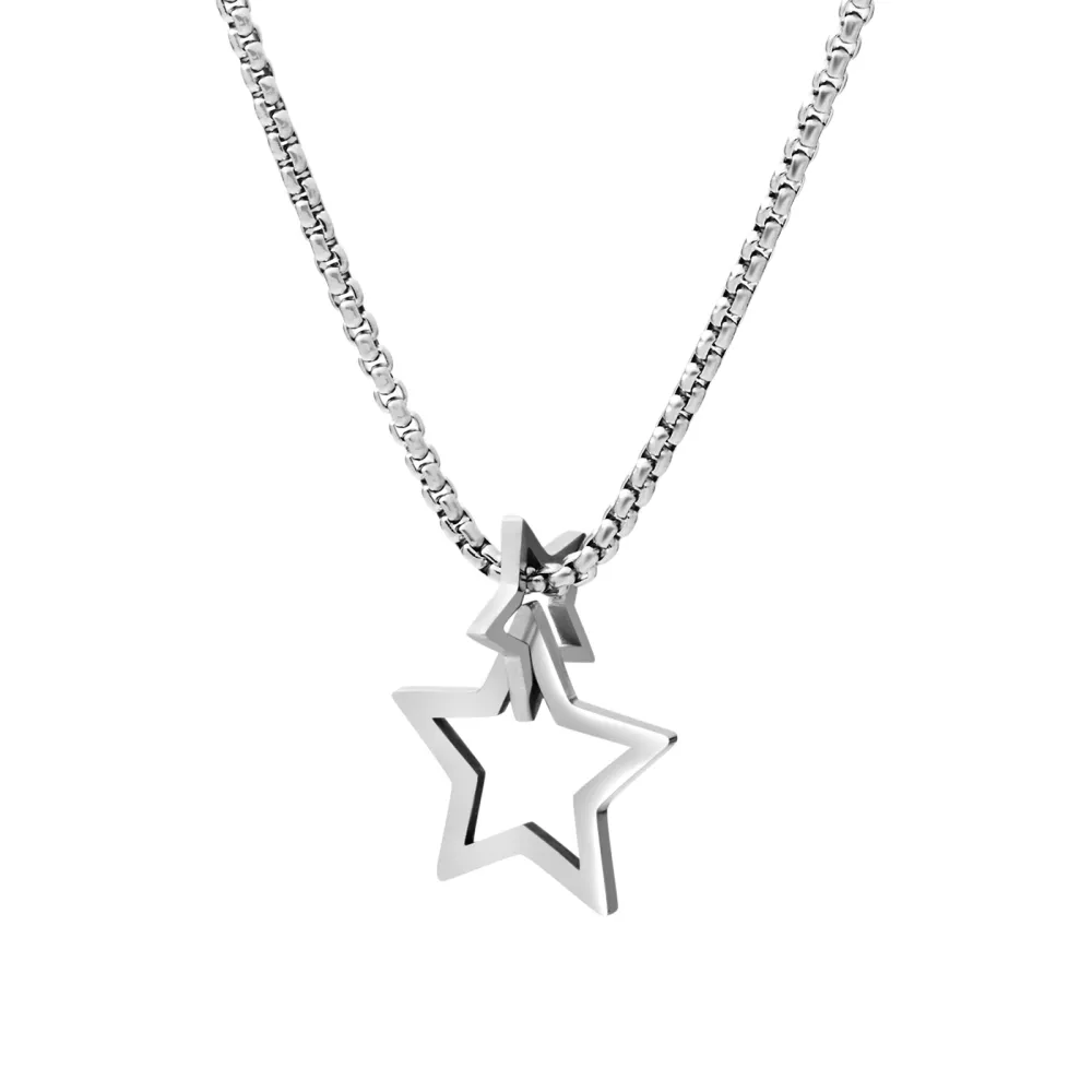 Starlit Silhouette Pendant Necklace