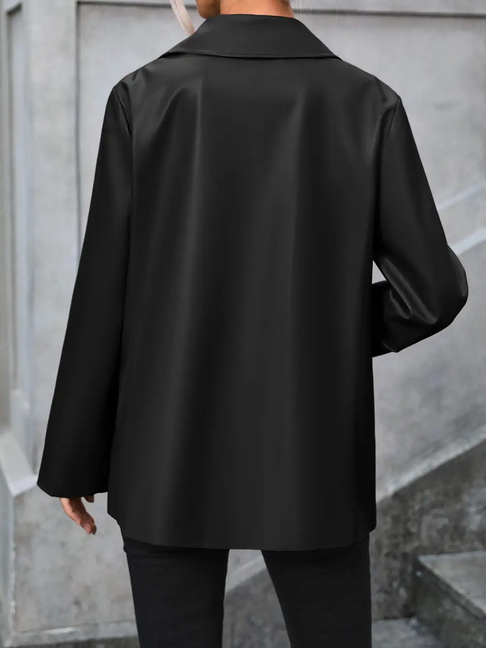 Refined Button-Up Blazer