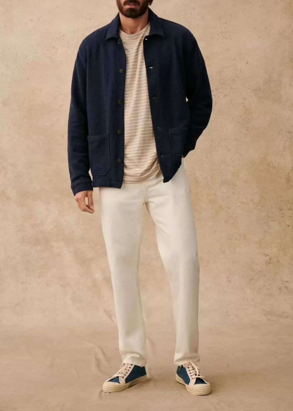 Lapel Slight Stretch Jacket