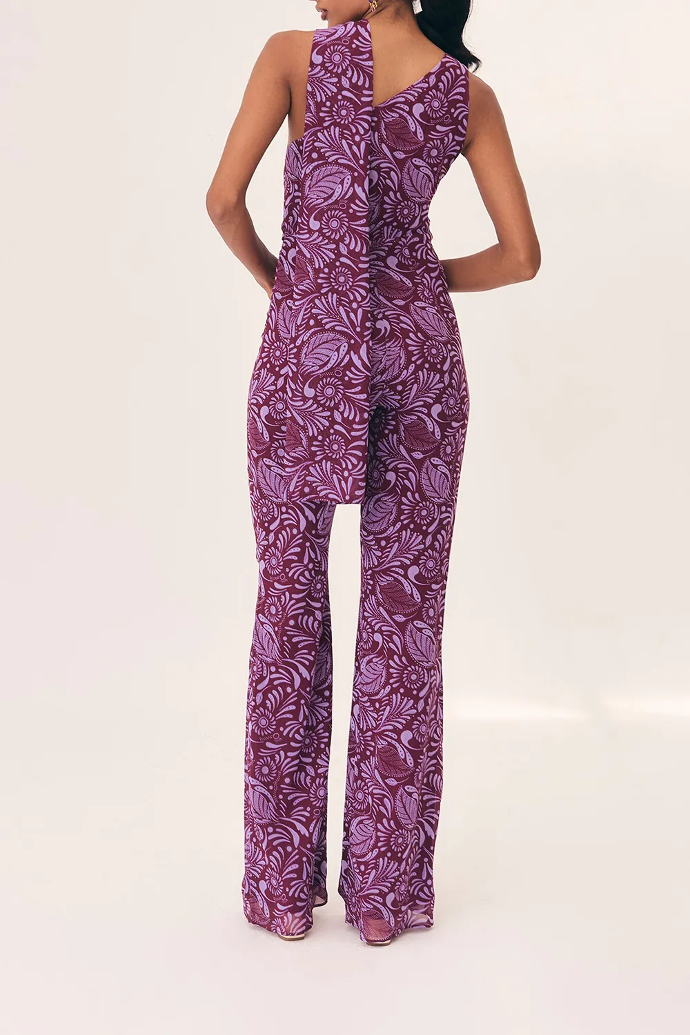 Graphic Print Jumpsuit