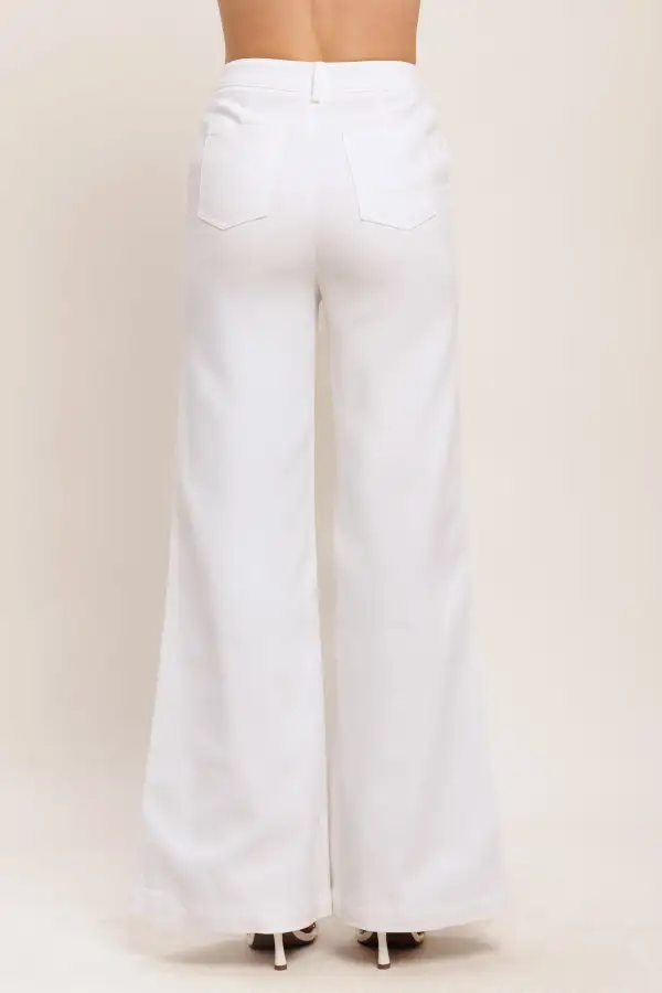 Flowing Sequin Wide Leg Pants