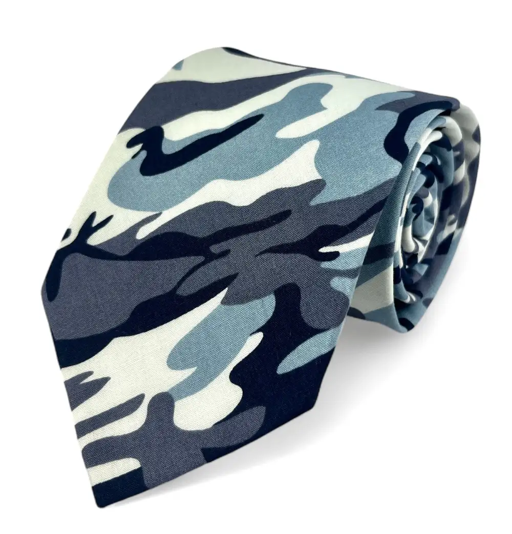 Versatile Cotton Classic Men's Necktie With Pocket Square