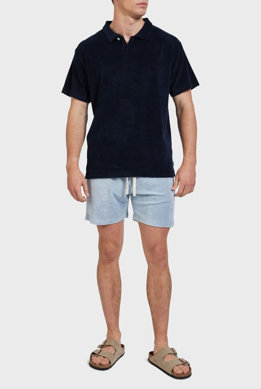 Short Sleeve Polo Neck Tee