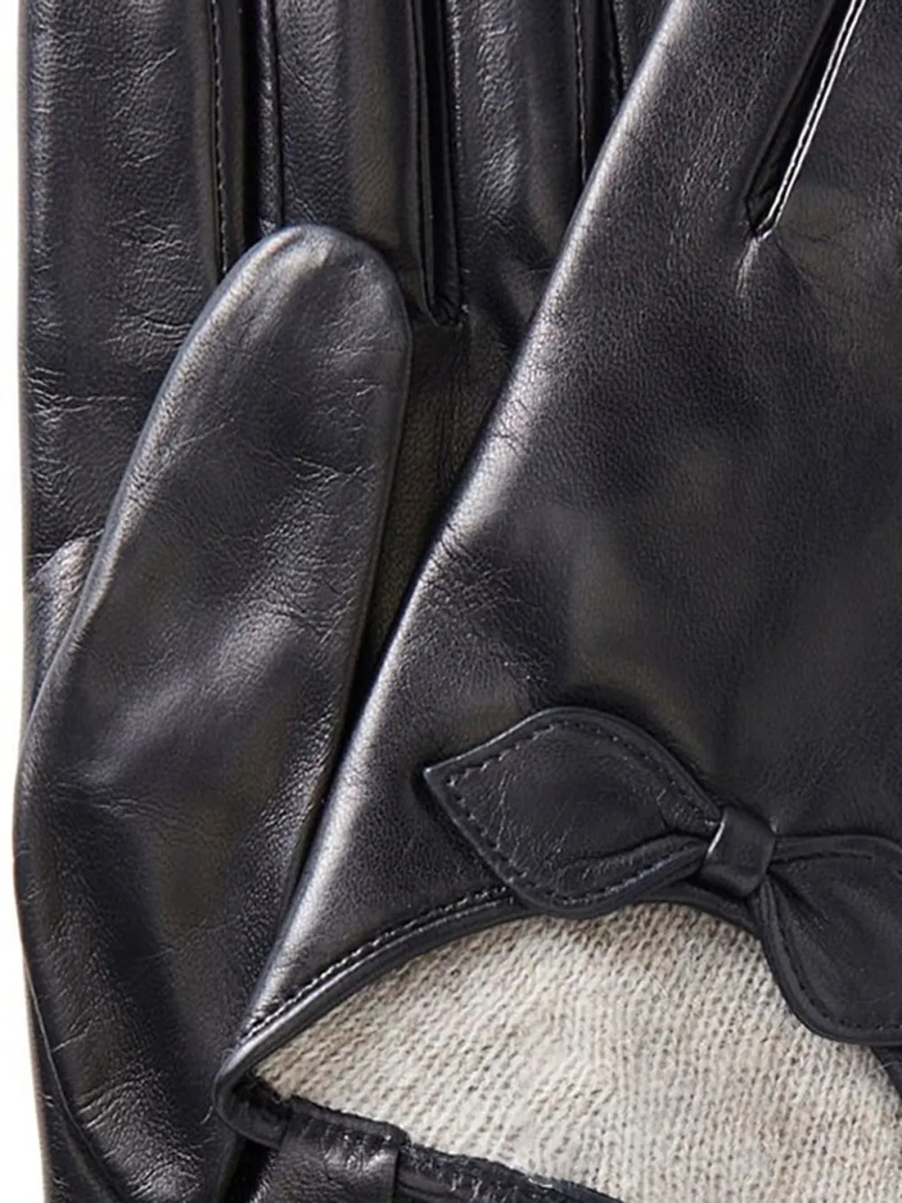 Smooth Leather Ladies' Gloves