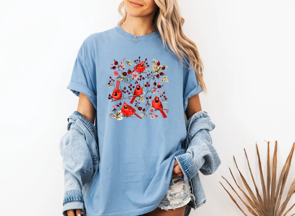 Songbird Graphic Garment Dyed Tee