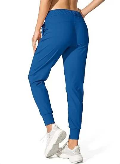 7PACK-Women'S Athletic Pants With Adjustable Drawstring Pockets For Running, Lounging, Workout, And Jogging