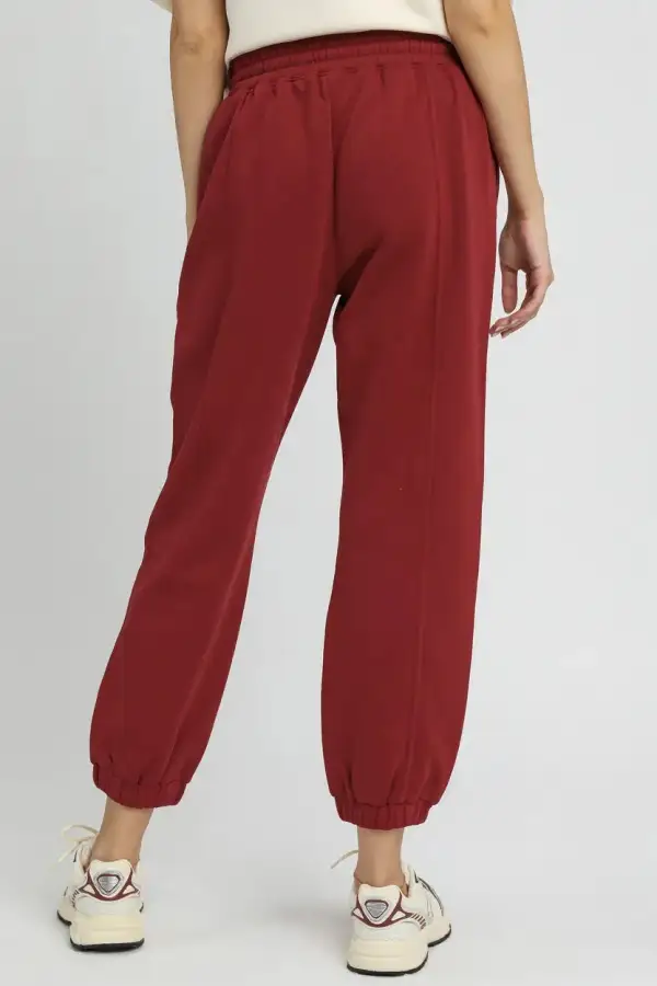 Drawstring Fleece Jogger Pants