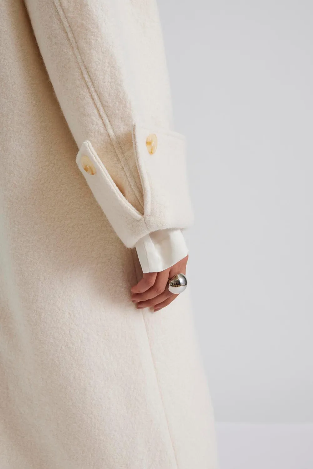 Oversized Wool Overcoat