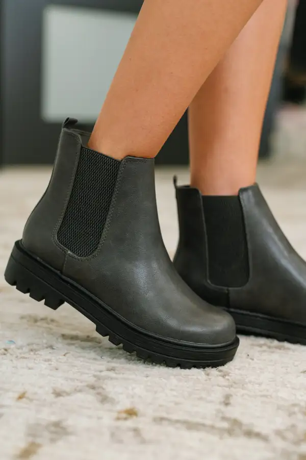 Black Ankle Boots