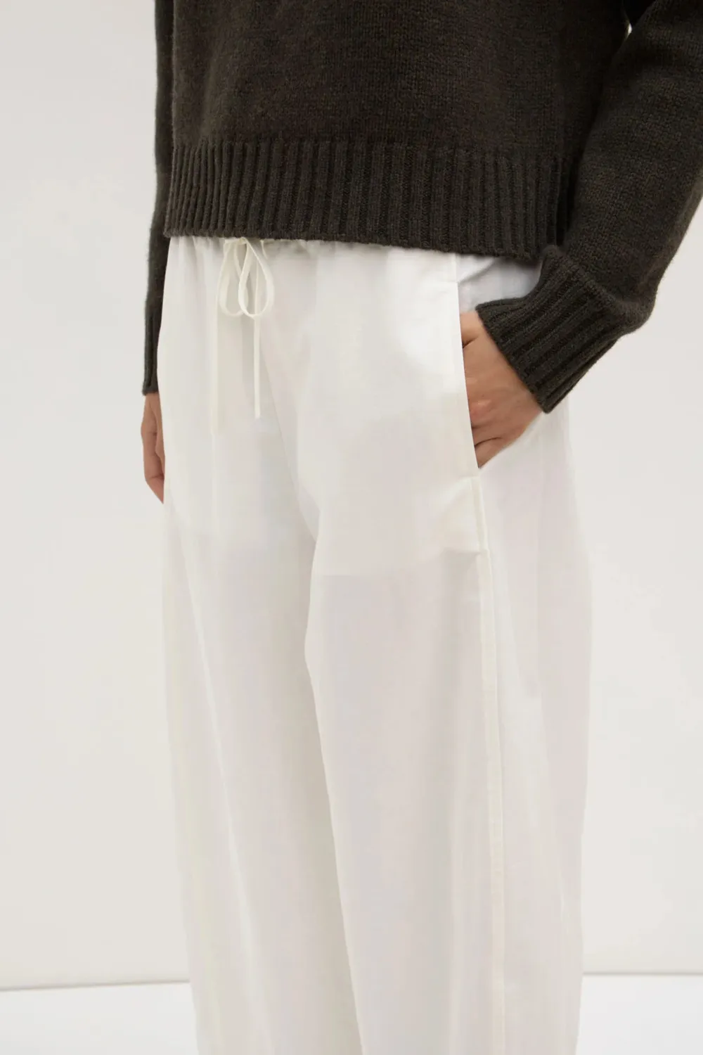 Elastic Waistband Pants