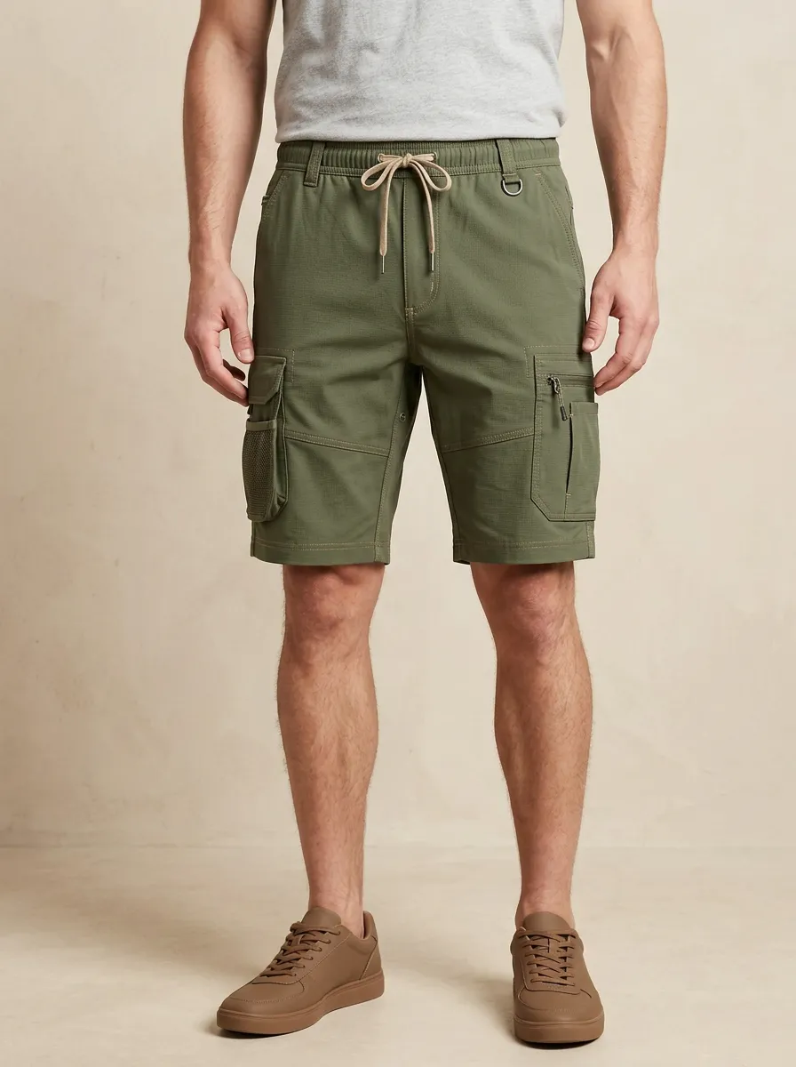 Streamlined Cargo Tactical Shorts