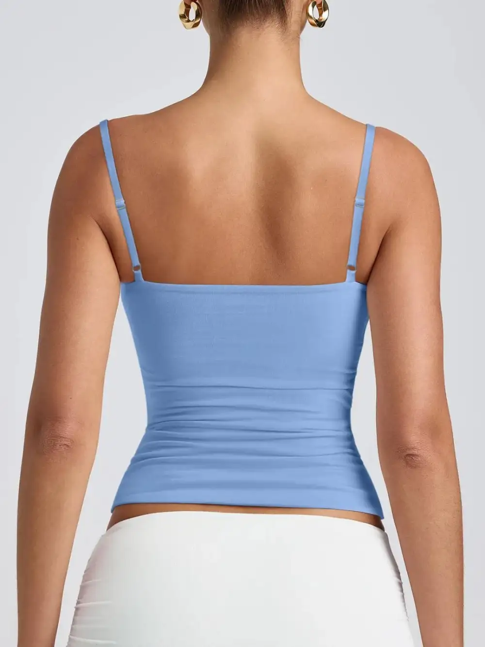 Scoop Neck Cami Polyester Blend