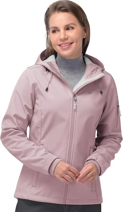 Women’s Softshell Fleece-Lined Jacket – Lightweight Warmth for Every Adventure