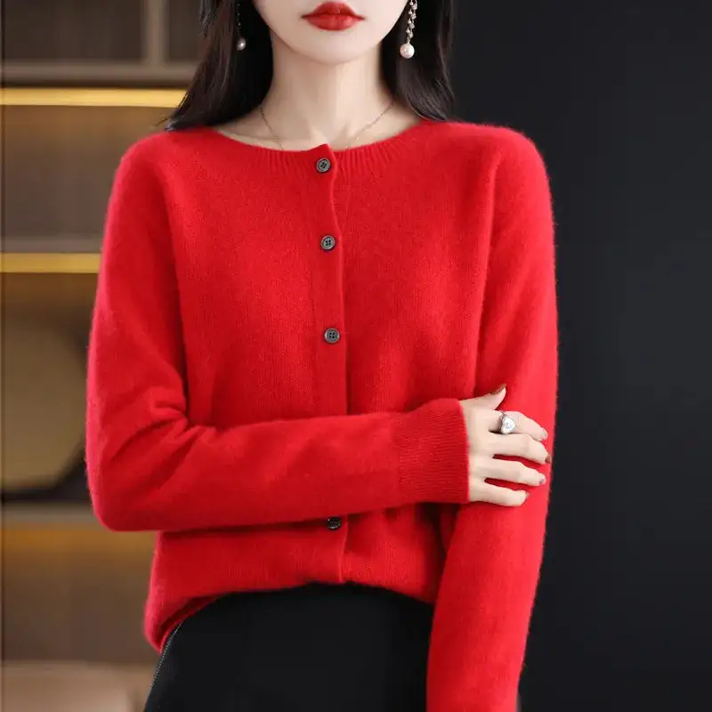 Wool Lightweight Cardigan