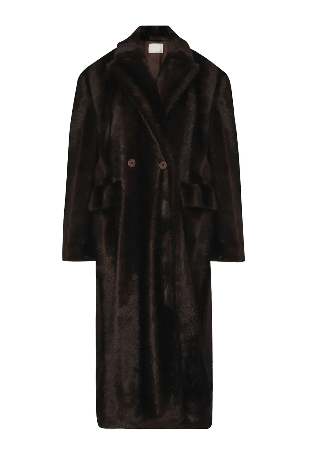 Faux Fur Long Length Coat