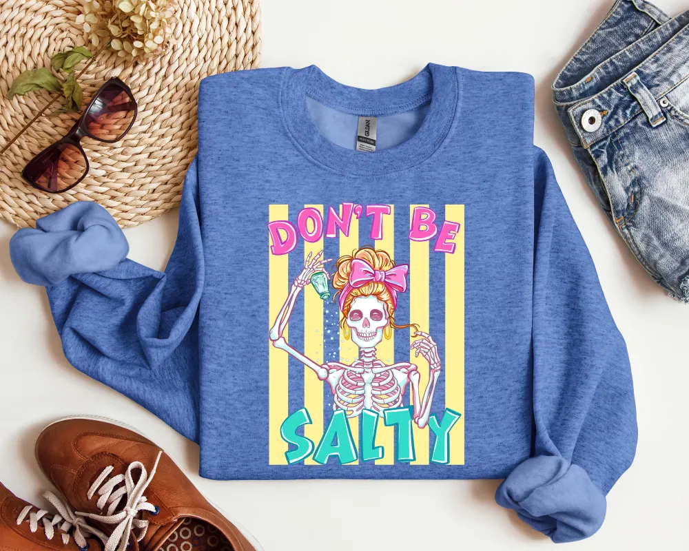 Coastal Attitude Graphic Crewneck Sweatshirt