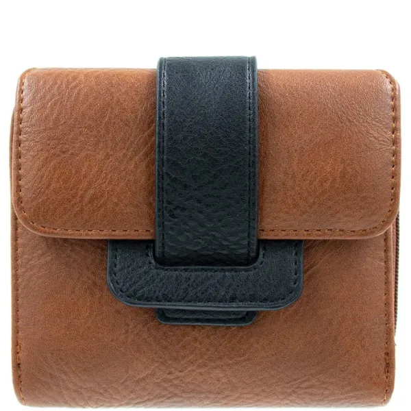 PU Leather Buckle  Wallet