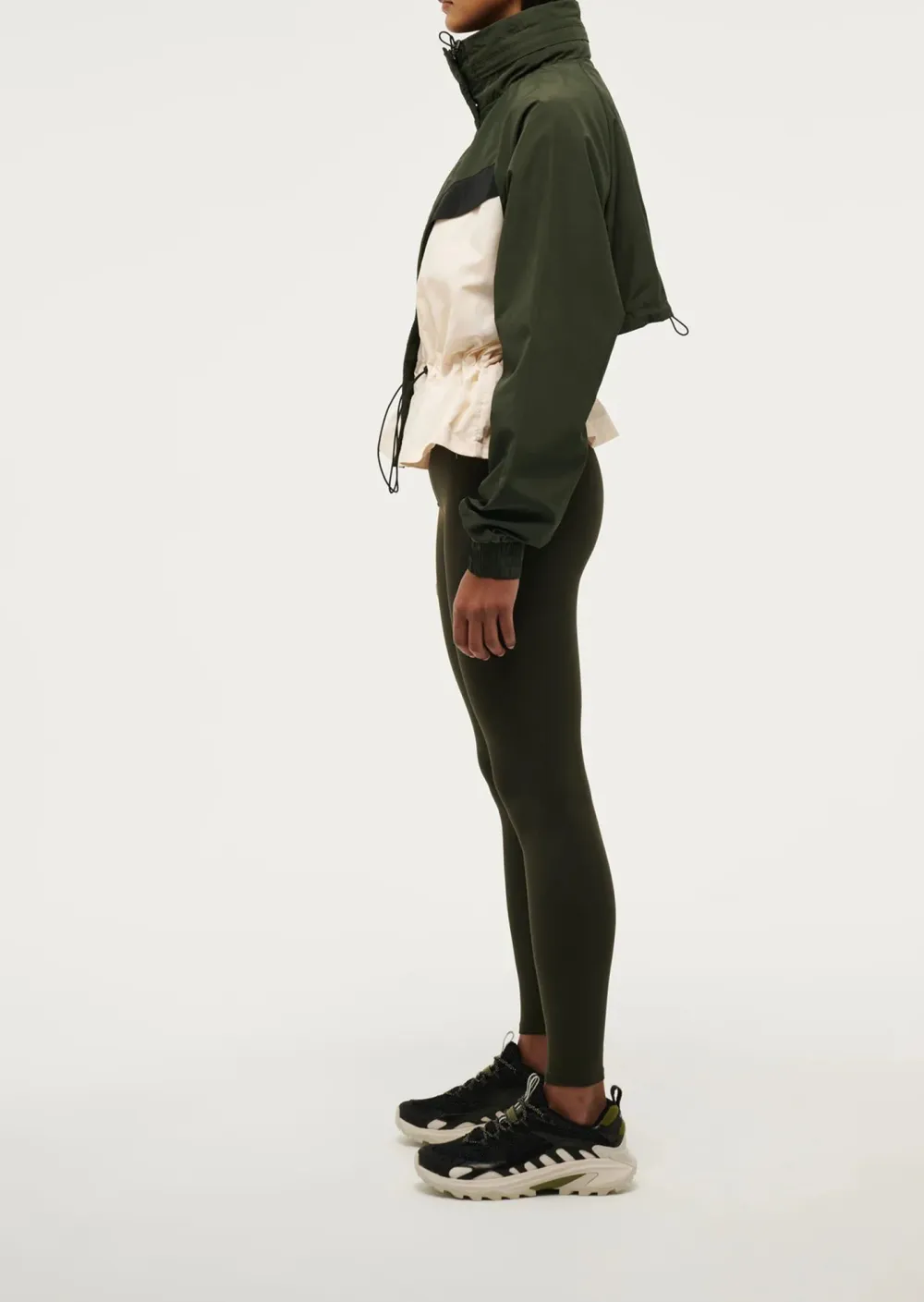 TURTLENECK  CONTRAST COLOR JACKET