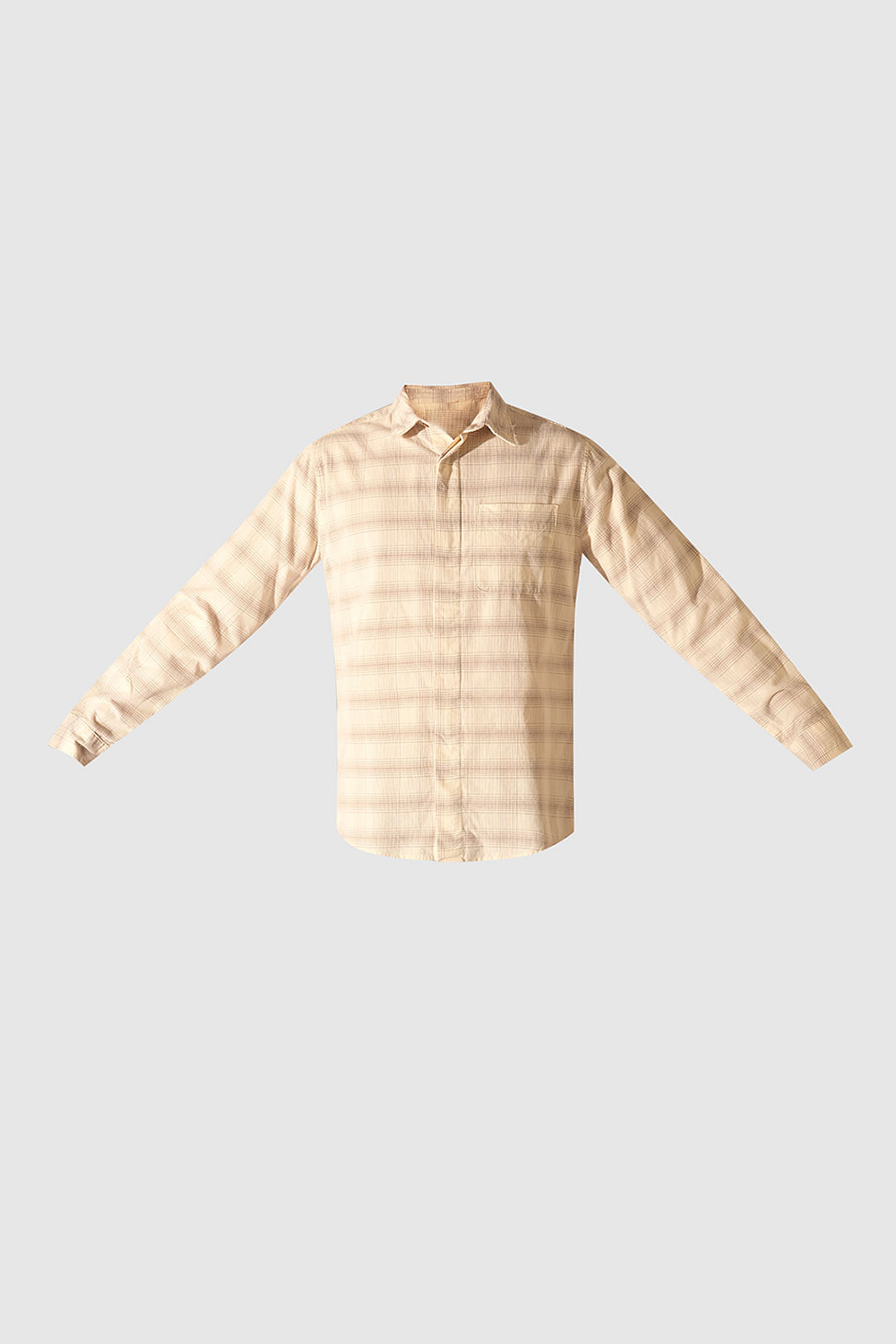 Off-White Corduroy Check Shirt