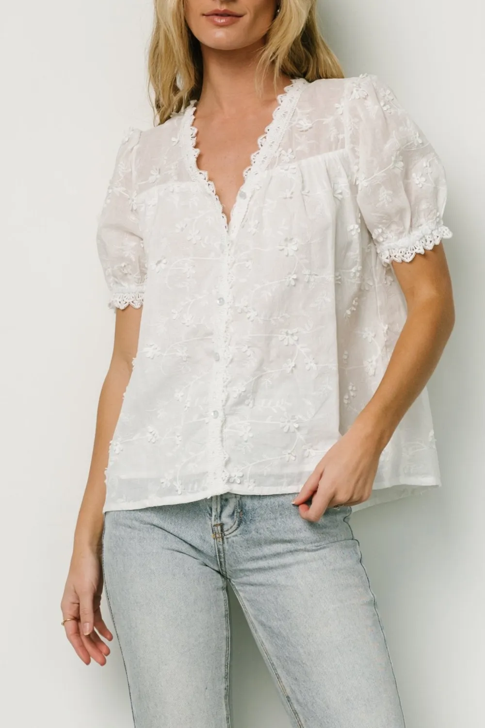 Design Sense Plush Lace Comfortable Shirt