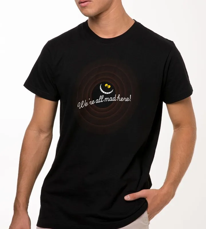 Mad in Wonderland Graphic Unisex T-Shirt