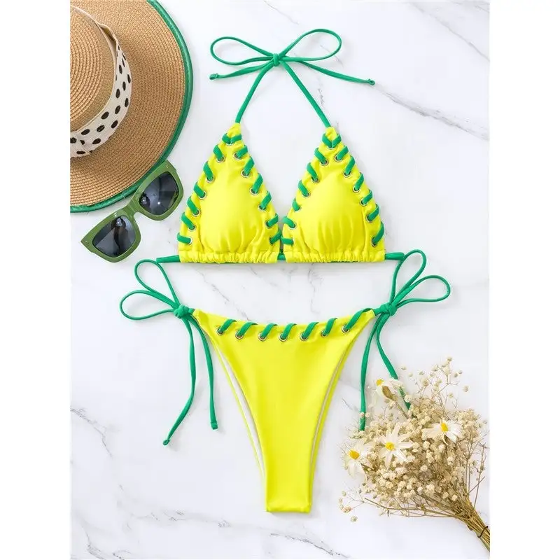 High Waist Bikini Skirt Set