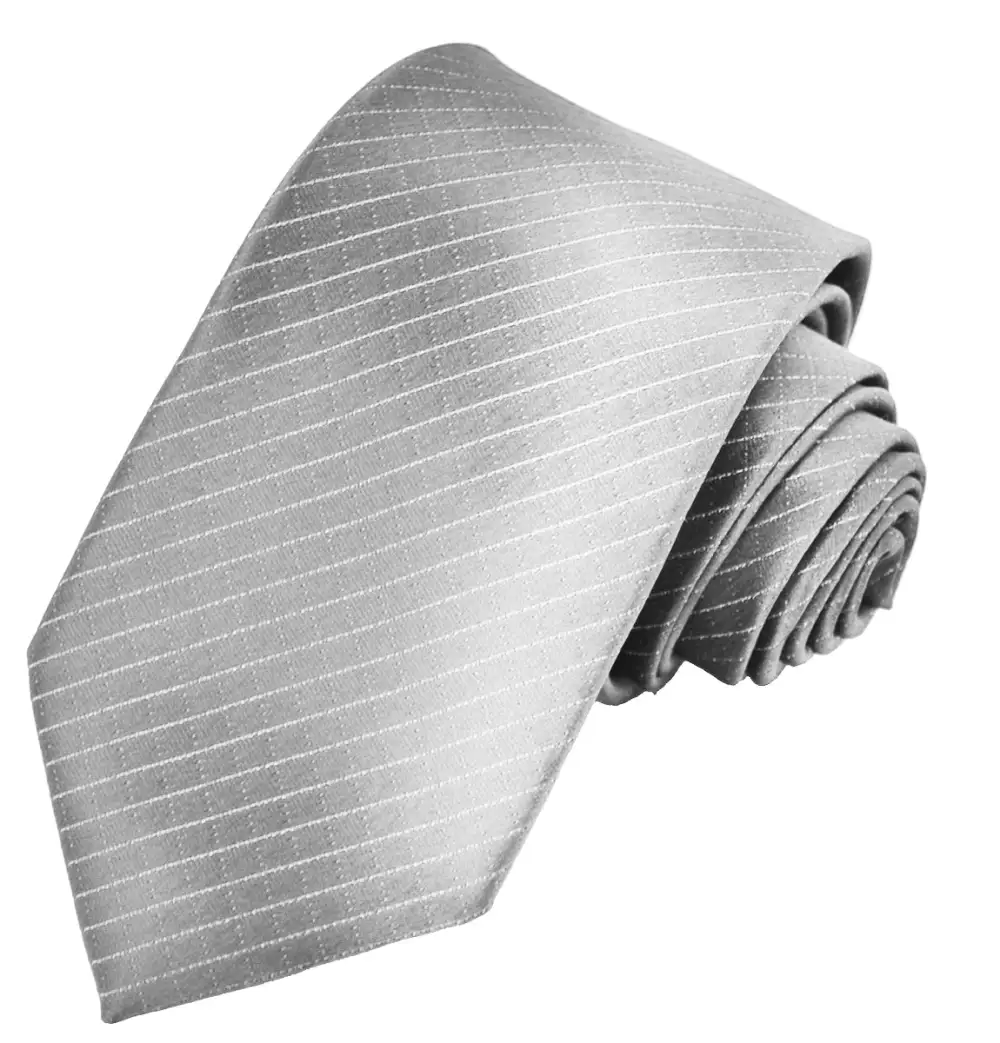 Classic Men's Necktie With Pocket Square