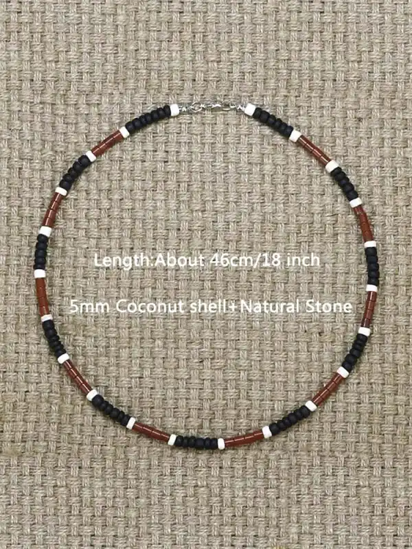 Bohemian Seashell Beaded Necklace