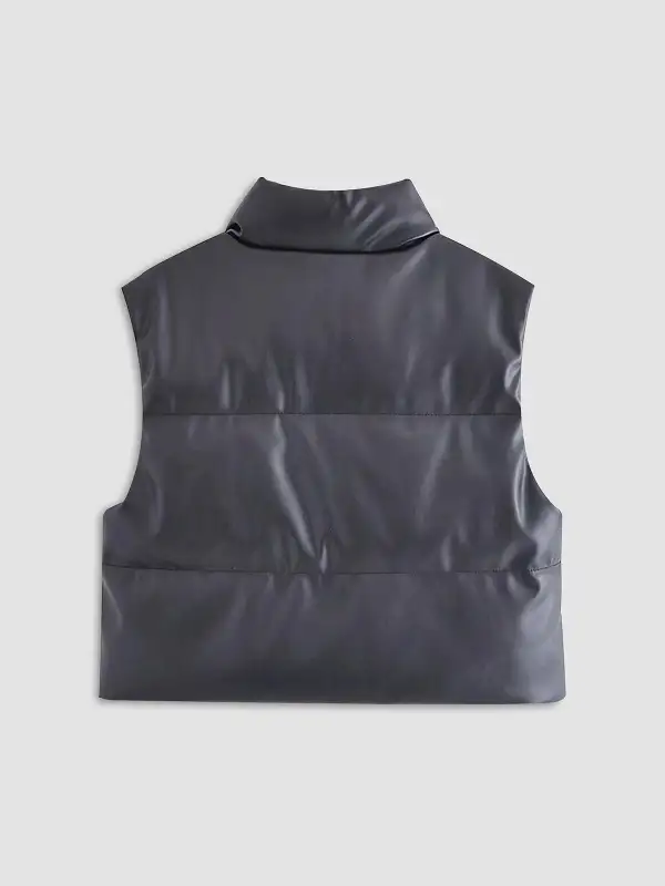 Zip Quilted Jacket Vest