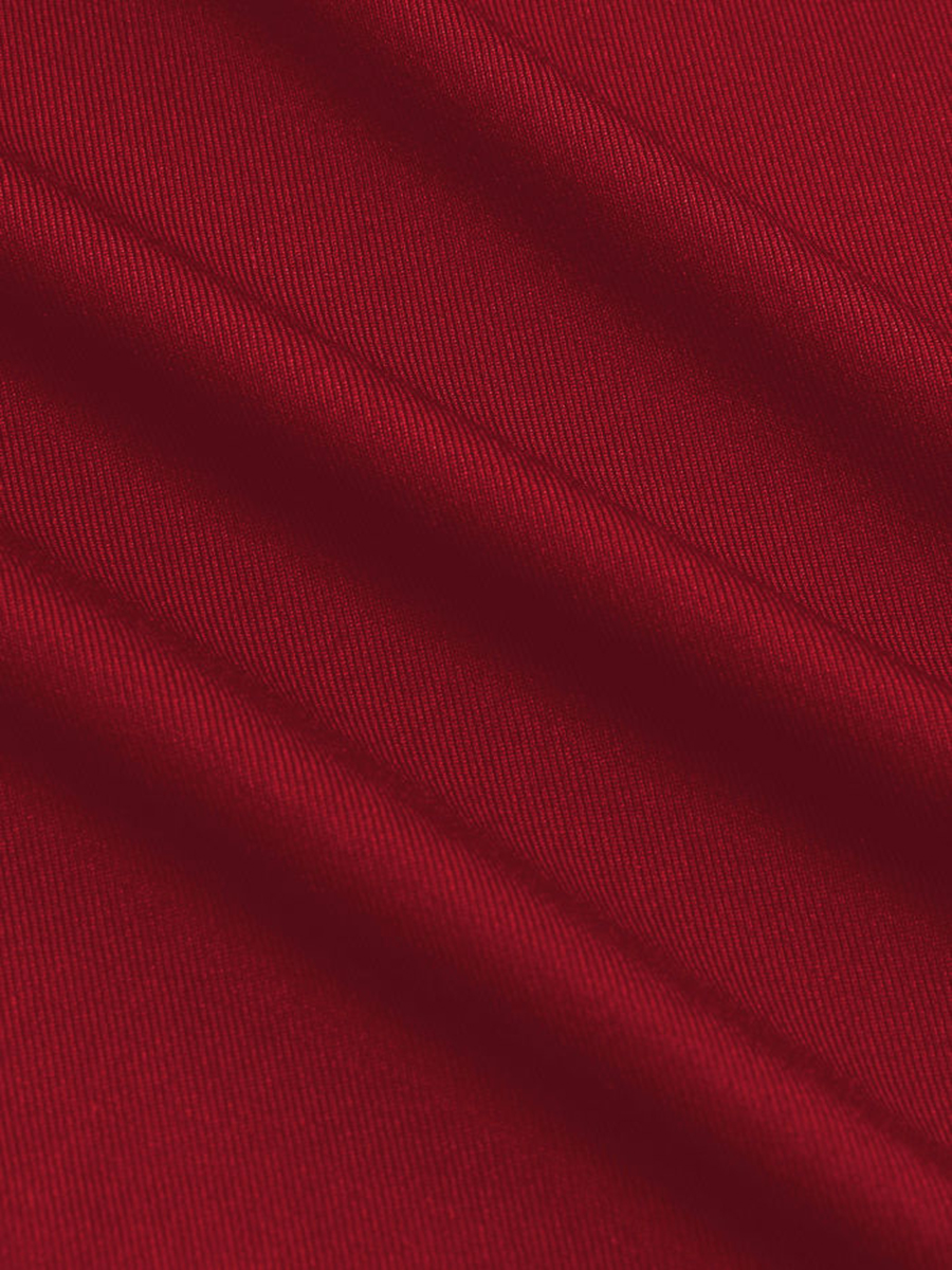 Lace Hem Satin V-Neck Midi Dress