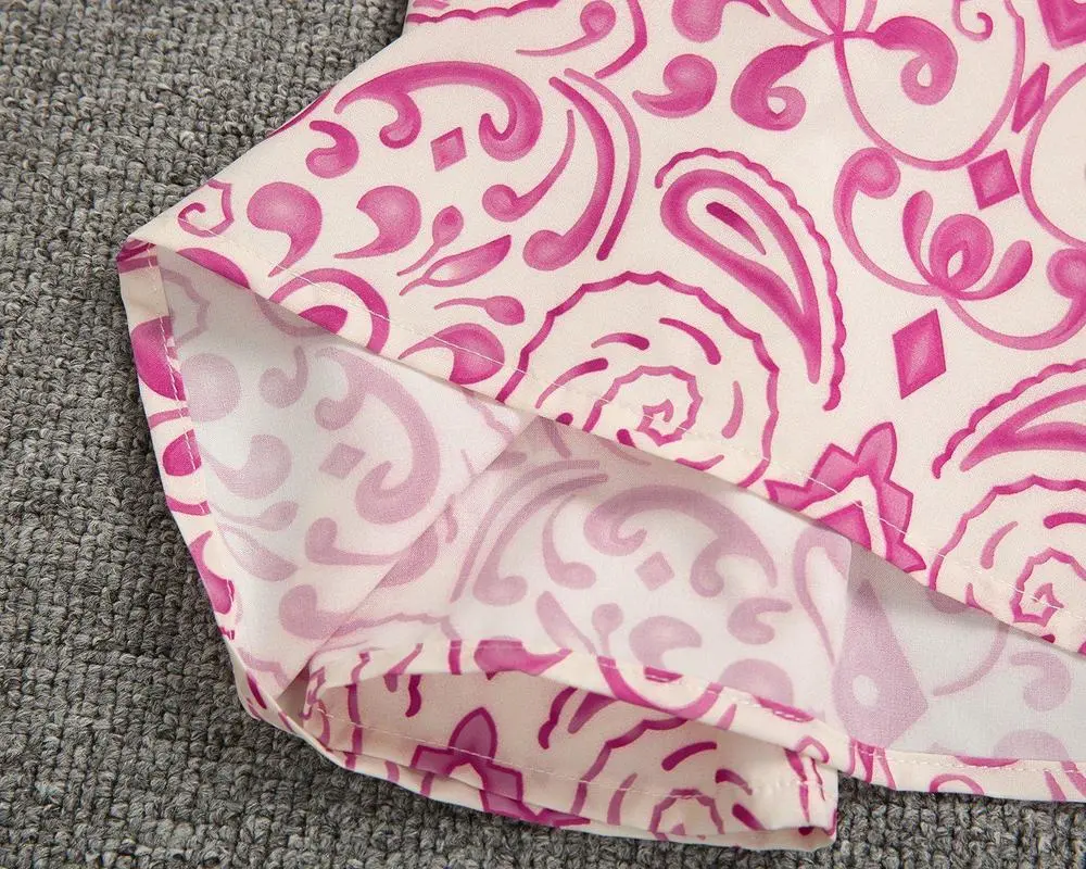 From this Moment Printed Mini Dress