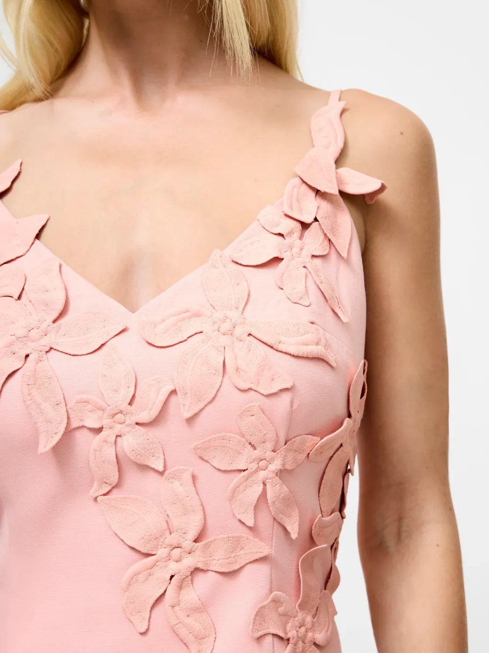 Charming Sexy Mini 3D Floral Dress