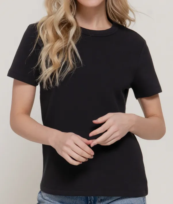 Soft Knit Knit Jersey Knit Tee