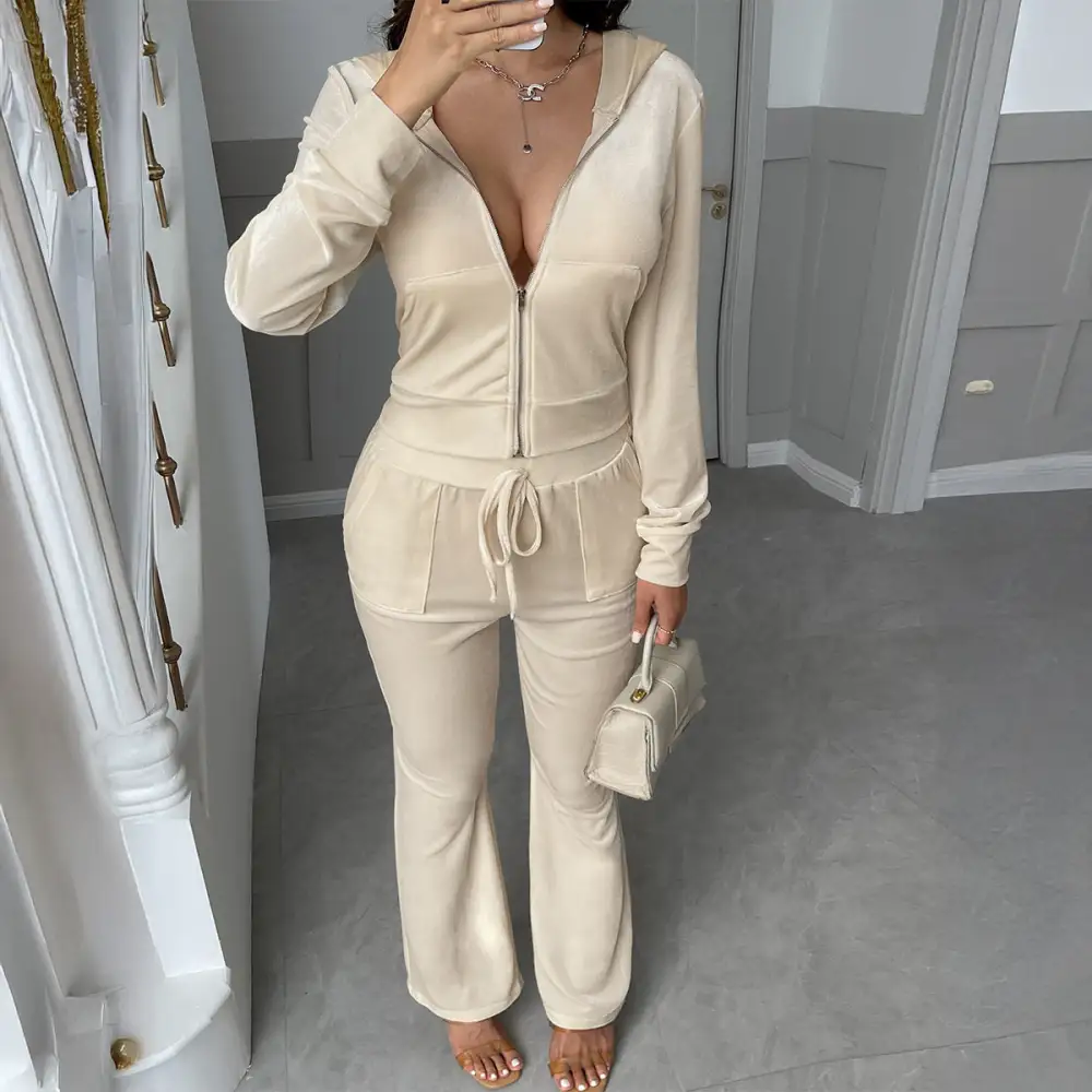 Utility Zip-Up Jacket And Pants Set