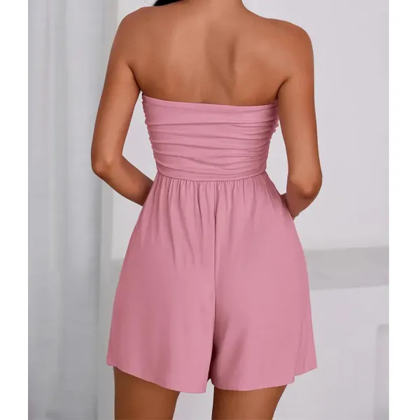 Summer Women's Strapless Bodysuit