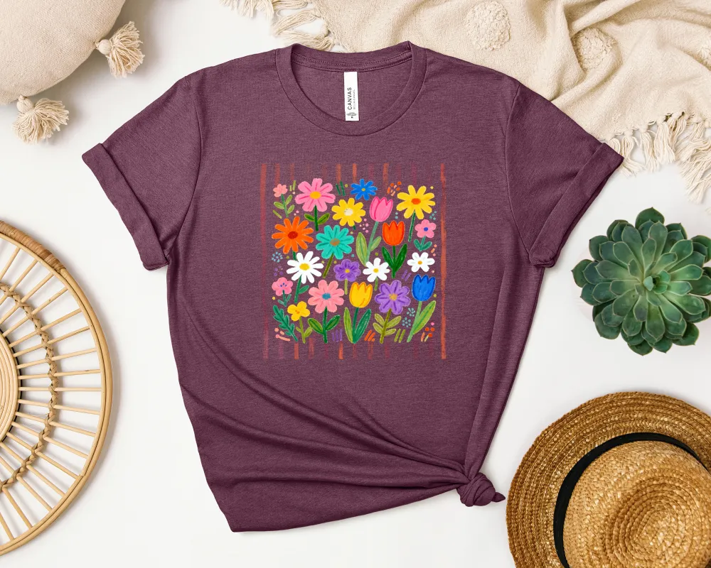 Wildflower Graphic Everyday Tee