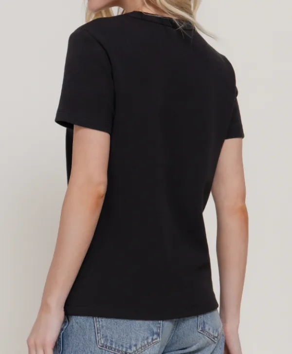 Soft Knit Knit Jersey Knit Tee