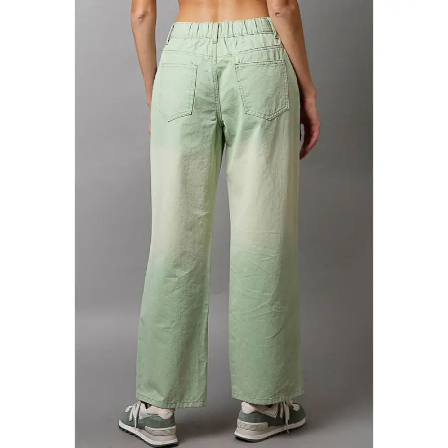 Embellishments Gradient Wide Leg Pants