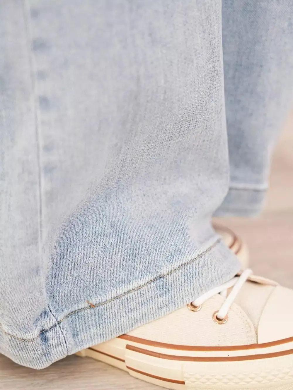 Wide Leg Denim Jeans