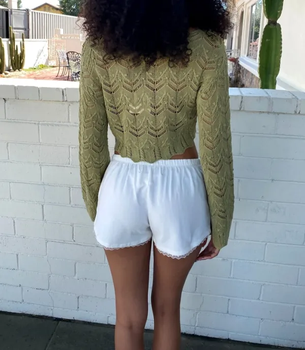 Lace Detail Shorts