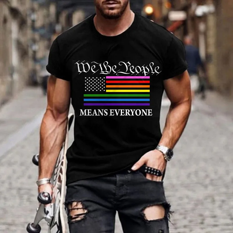 Men's We the People Means Everyone T-shirt