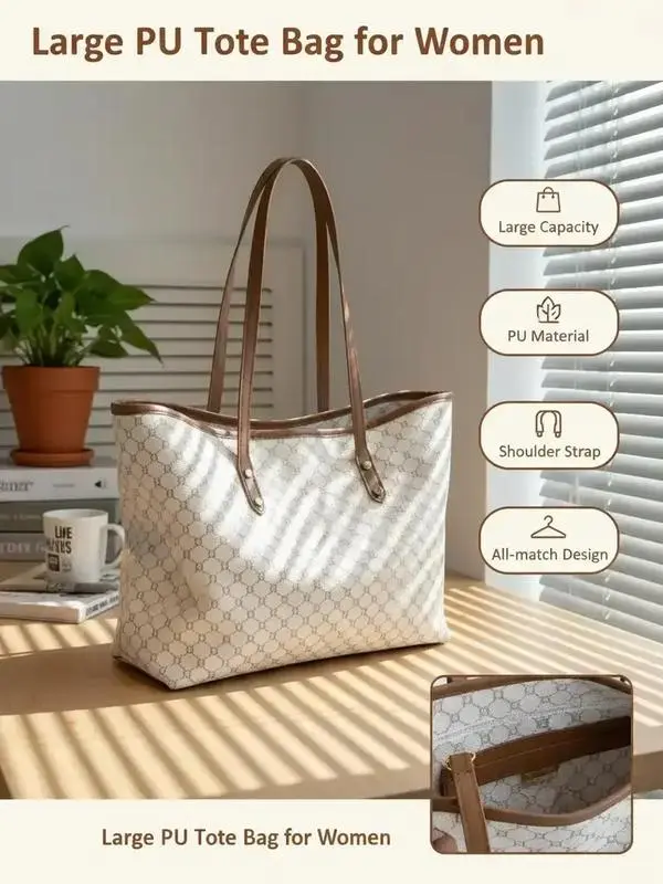 Fashionable Large Capacity Shoulder Bag