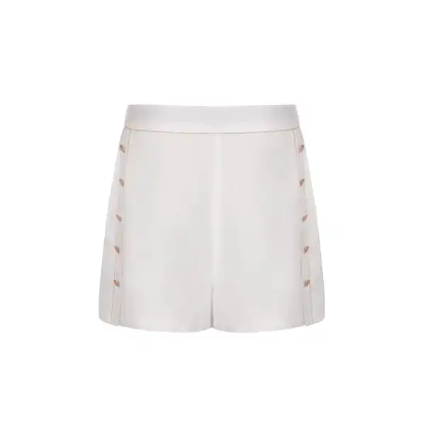 High-Waist Cotton Women's Shorts