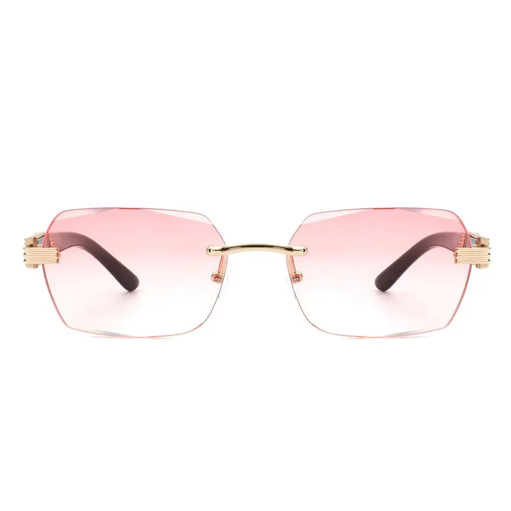 Bold Rectangle Square Frame Sunglasses