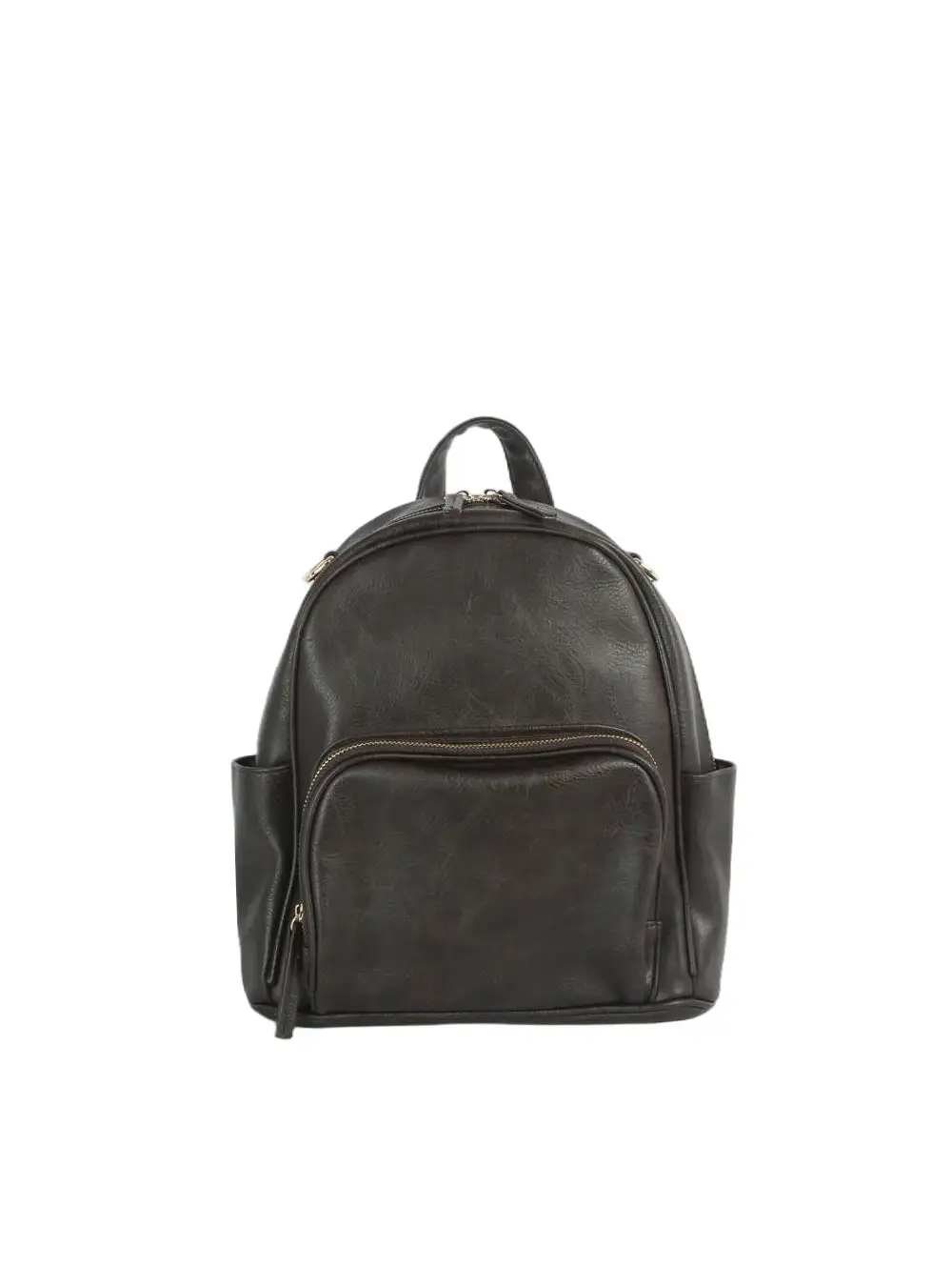 Classic Faux Leather Backpack