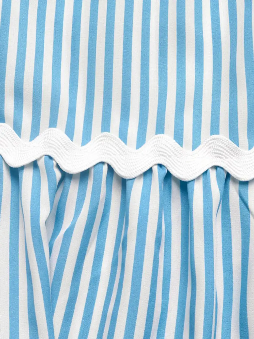 Striped Tiered Sleeveless Midi Dress