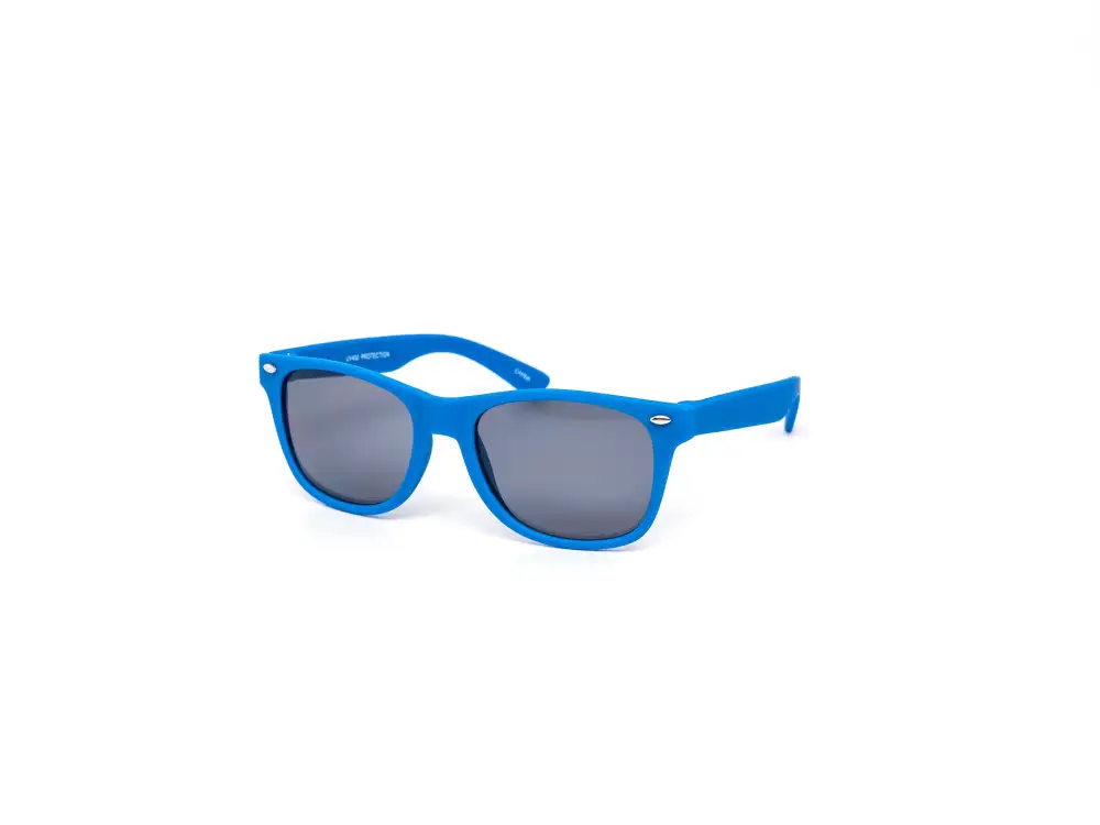 12-Pack Kids Classy Wayfarer-Style Dark Lens Soft-Touch Sunglasses